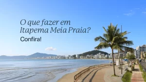 Pôr do sol na praia de Itapema Meia Praia